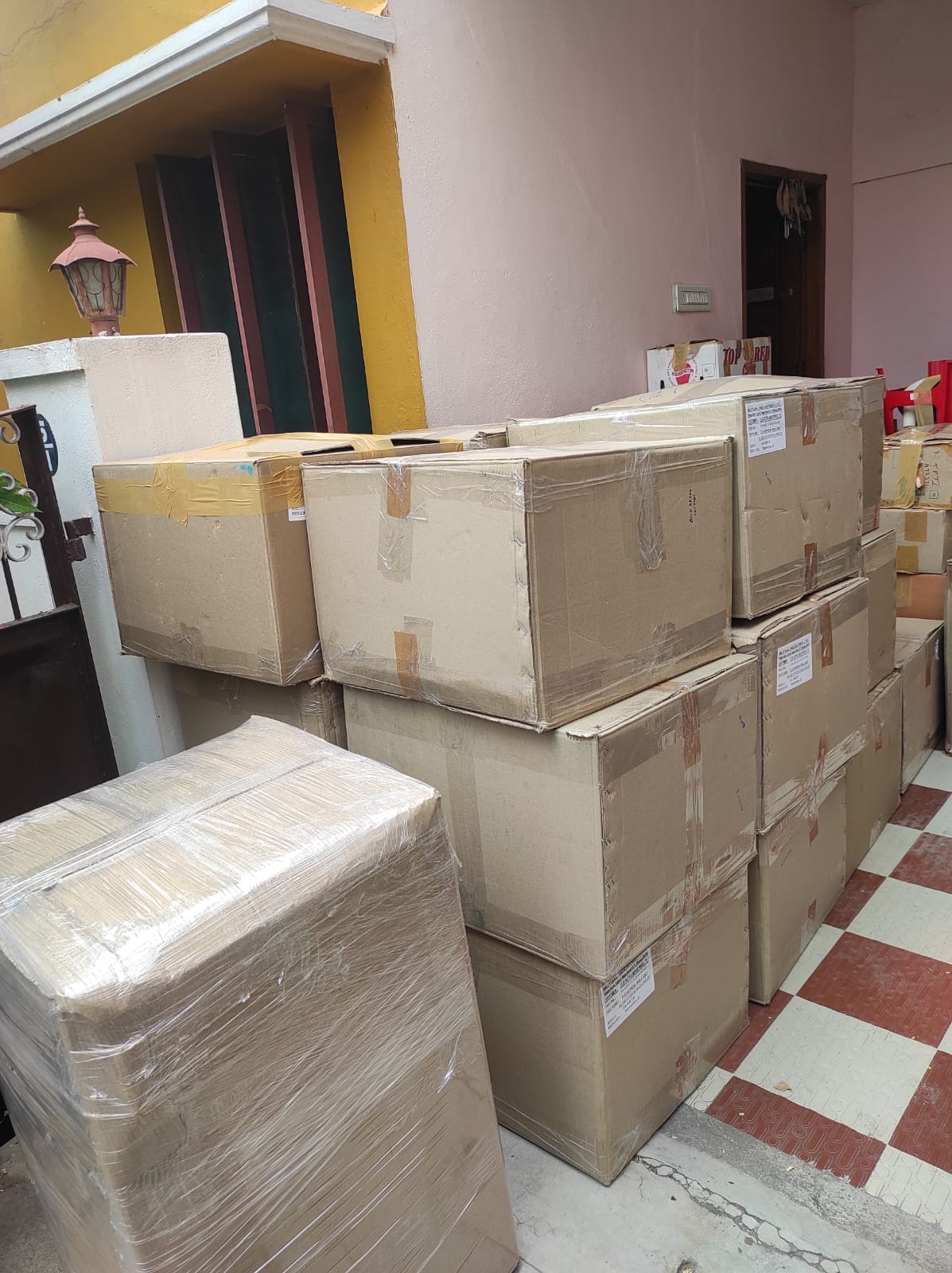 Moving in new house